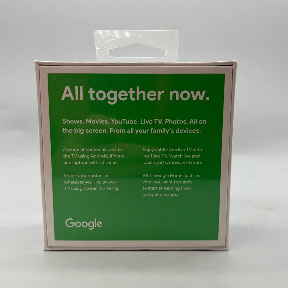 Google Chromecast (3rd Gen) Media Streamer - Sealed
